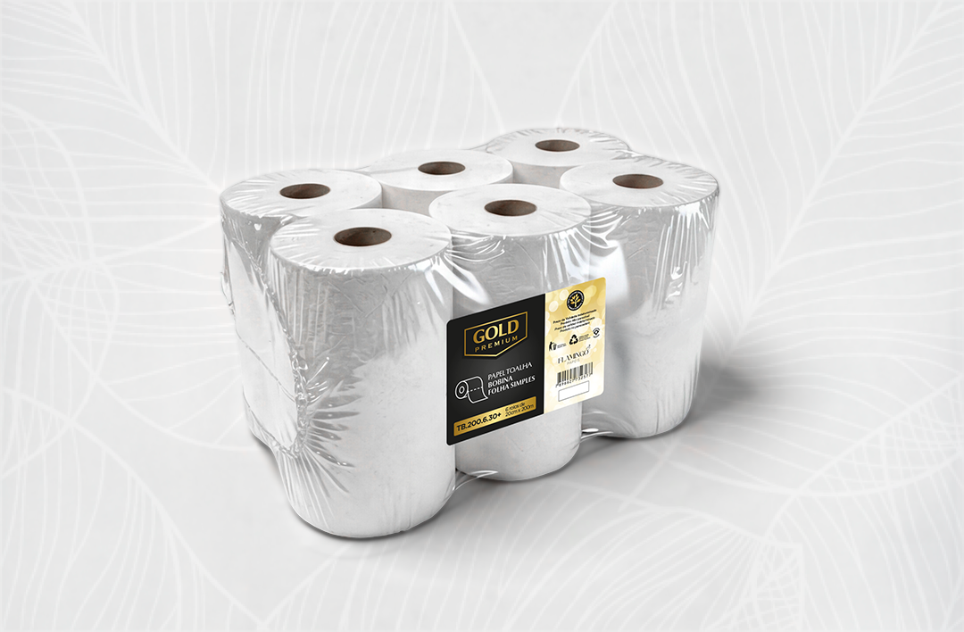 Gold Premium - 20cm x 200m - 6 rolos